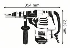Titelseite -MASCHINENPROFI Verkäufe 061124A000 BOSCH Bohrhammer GBH 3 28 DFR mit SDS plus 2
