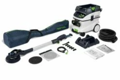 FESTOOL Langhalsschleifer- Und Sauger-Set LHS 2-M 225 EQ/CTM 36-Set PLANEX