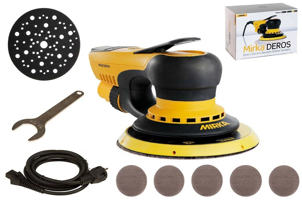 MIRKA Elektro-Exzenterschleifer DEROS 625CV 150-2,5 Hub 3 MIRKA Elektro-Exzenterschleifer DEROS 625CV 150-2,5 Hub