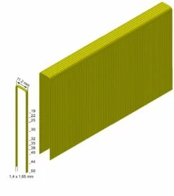 PREBENA Heftklammern Verzinkt Geharzt Z55CNKHA
